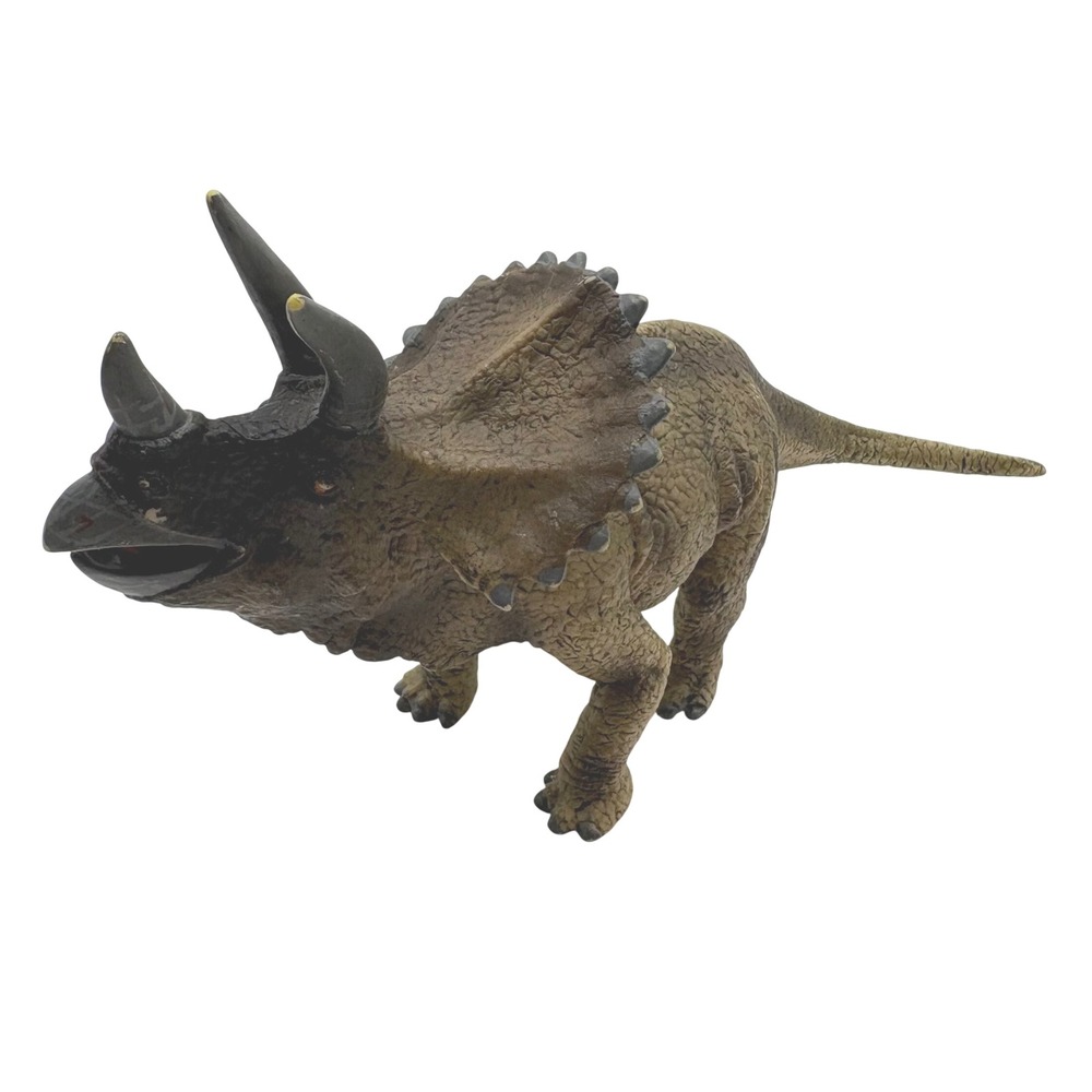 Vtg Schleich Triceratops 2005 Dinosaur Figure Replicasaurus 16452 Retired 4.5"